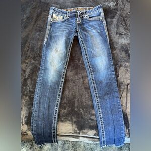 Rock Revival Blue Denim Skinny Jeans